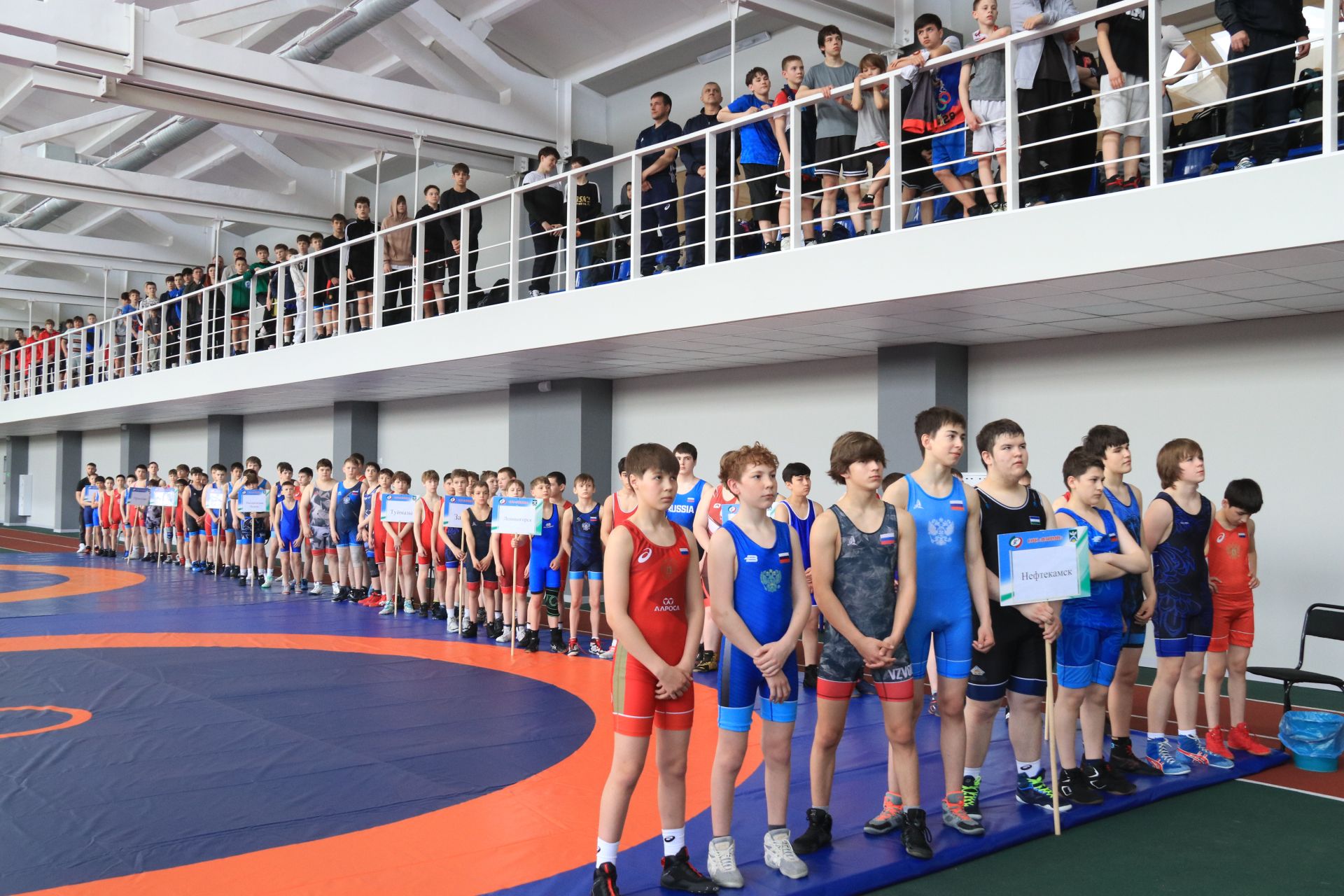 Юные борцы сошлись в «Олимпе»