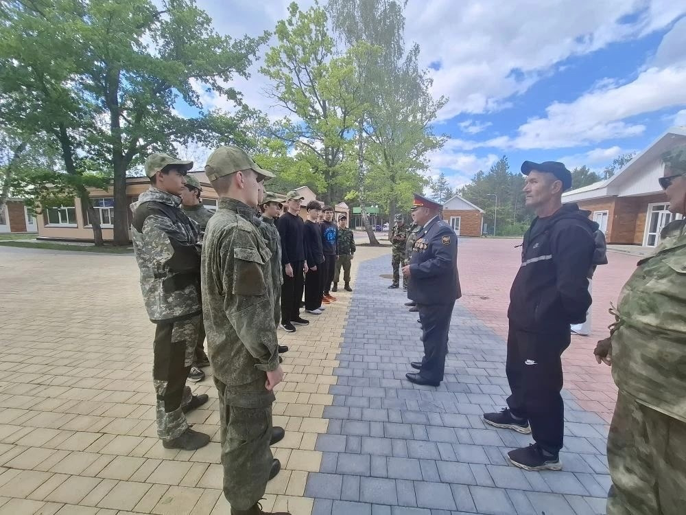 В лагере «Дубравушка» состоялись учебные сборы для старшеклассников