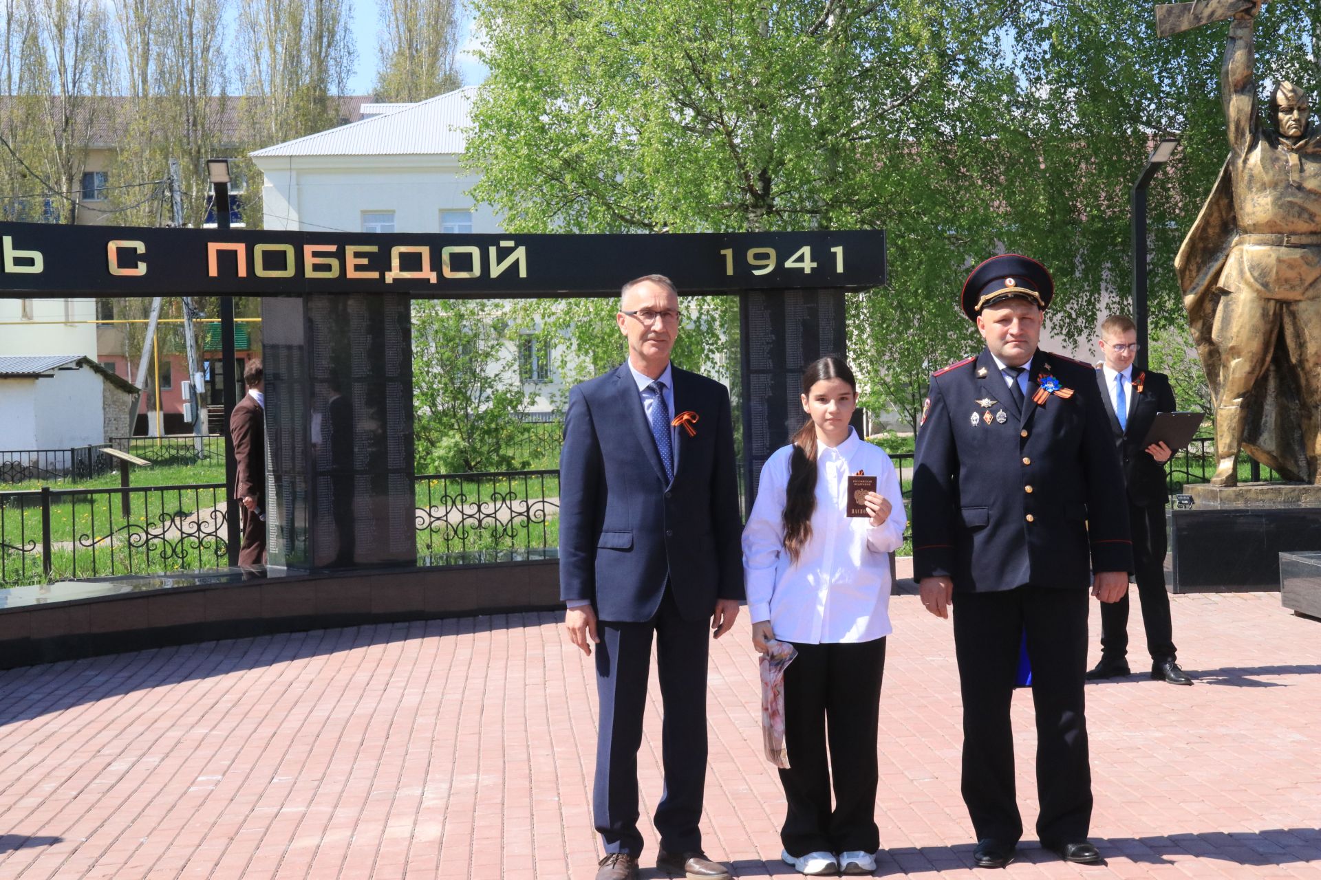 В сквере Победы прозвучала клятва юных сердец