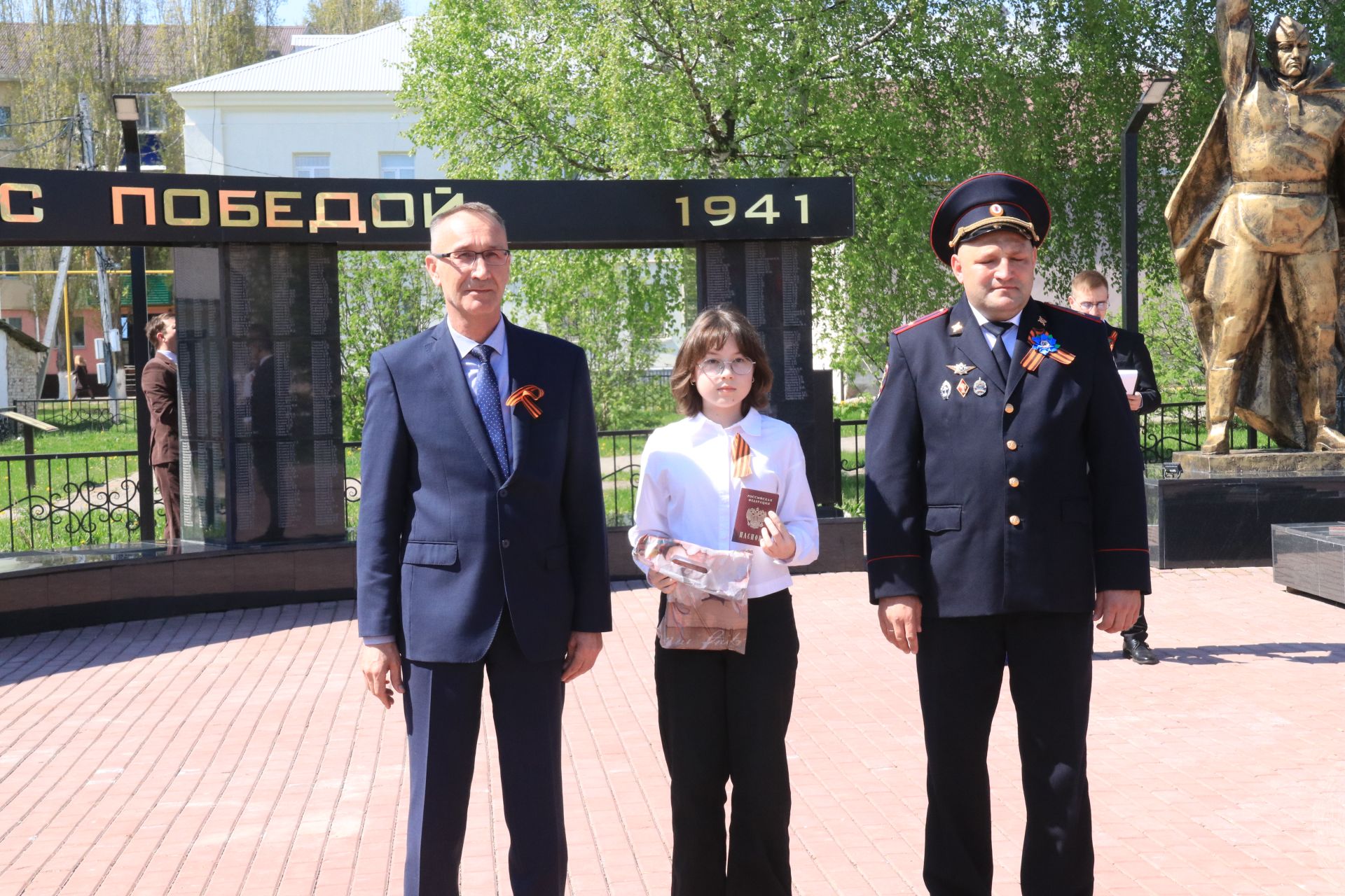 В сквере Победы прозвучала клятва юных сердец