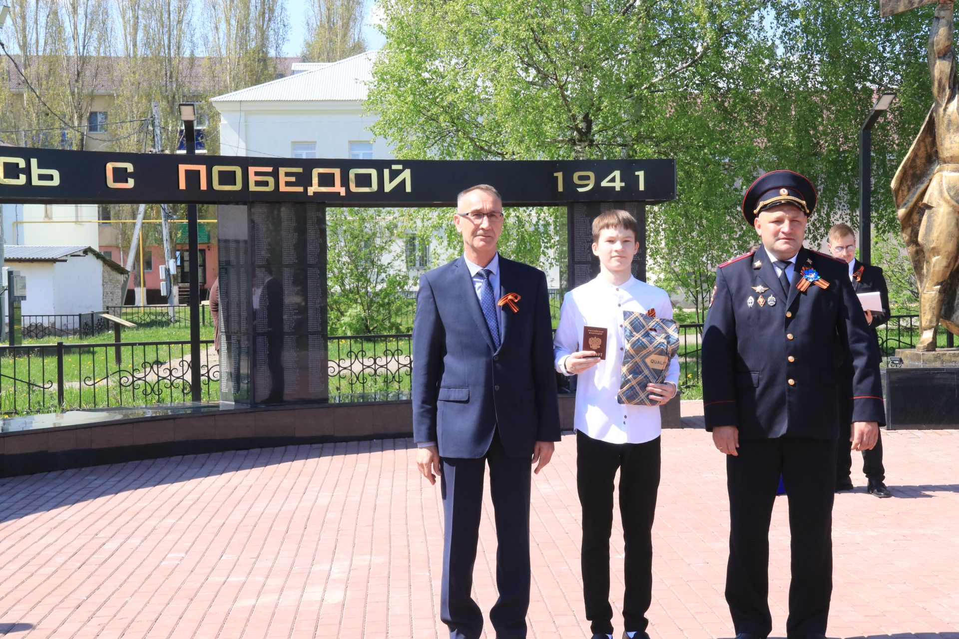 В сквере Победы прозвучала клятва юных сердец