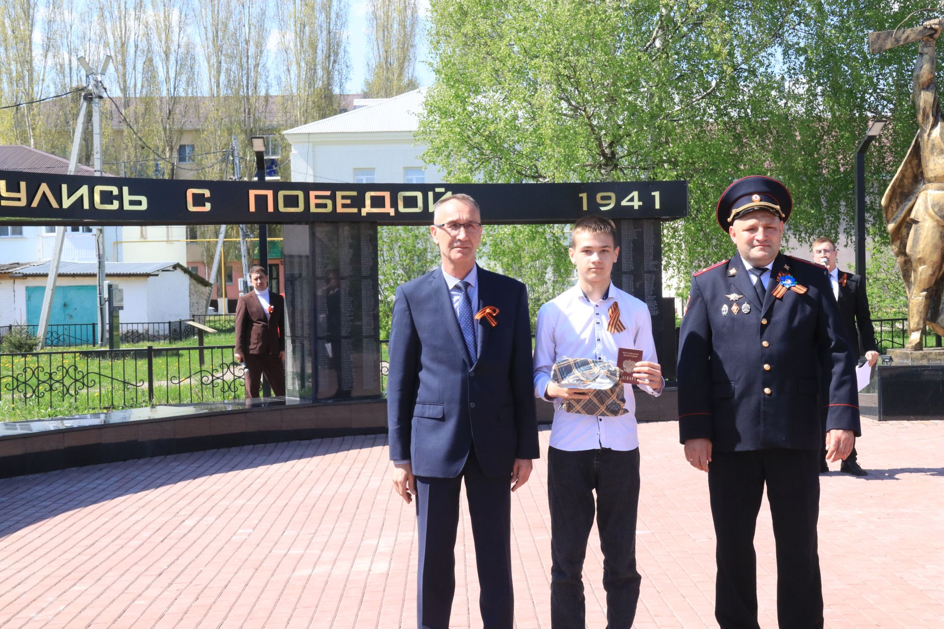 В сквере Победы прозвучала клятва юных сердец