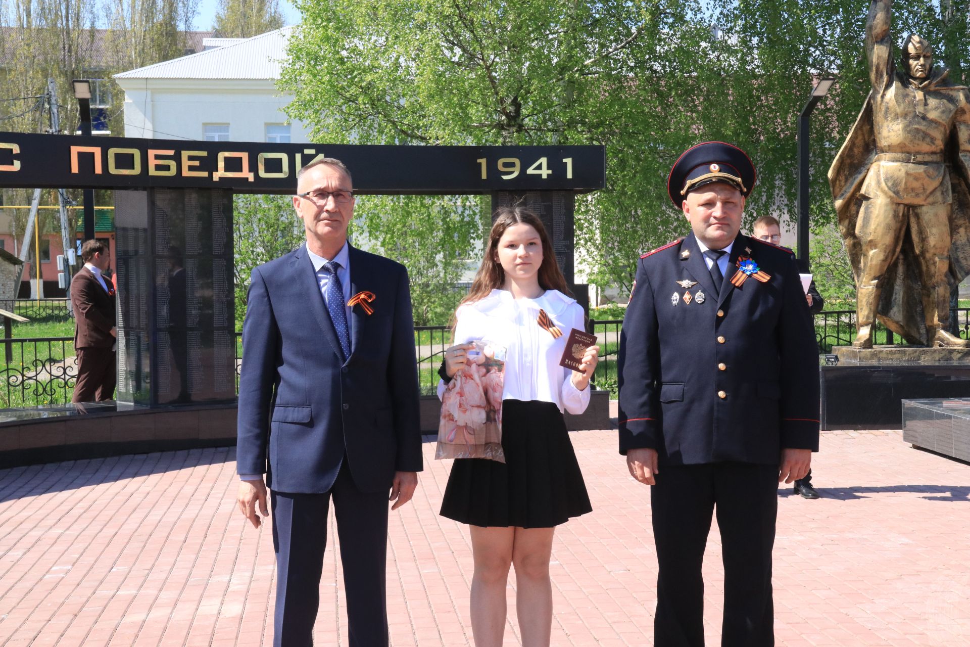 В сквере Победы прозвучала клятва юных сердец