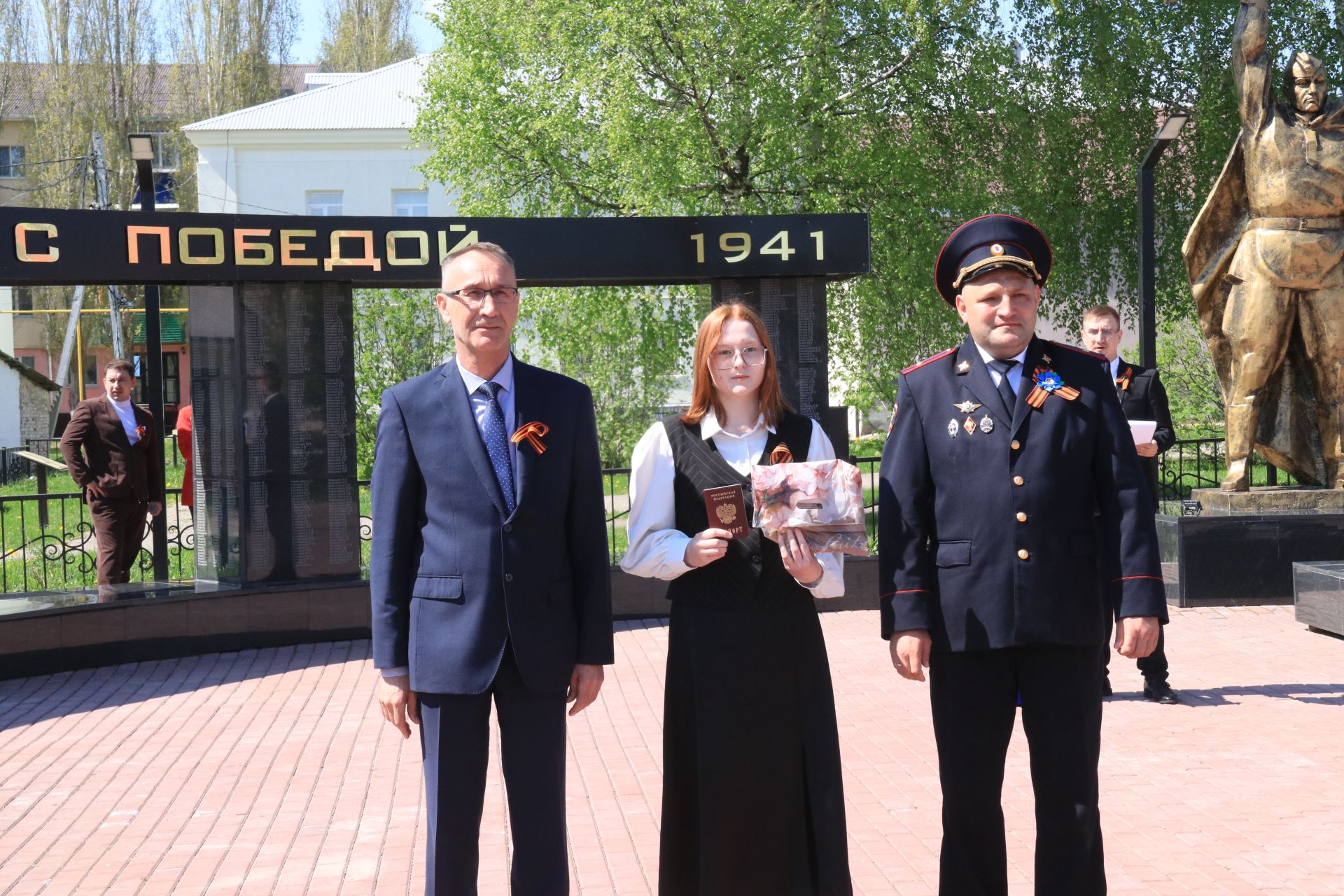 В сквере Победы прозвучала клятва юных сердец