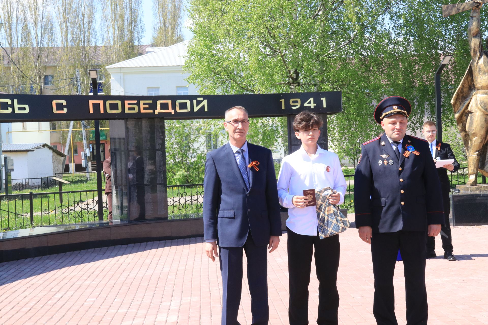 В сквере Победы прозвучала клятва юных сердец
