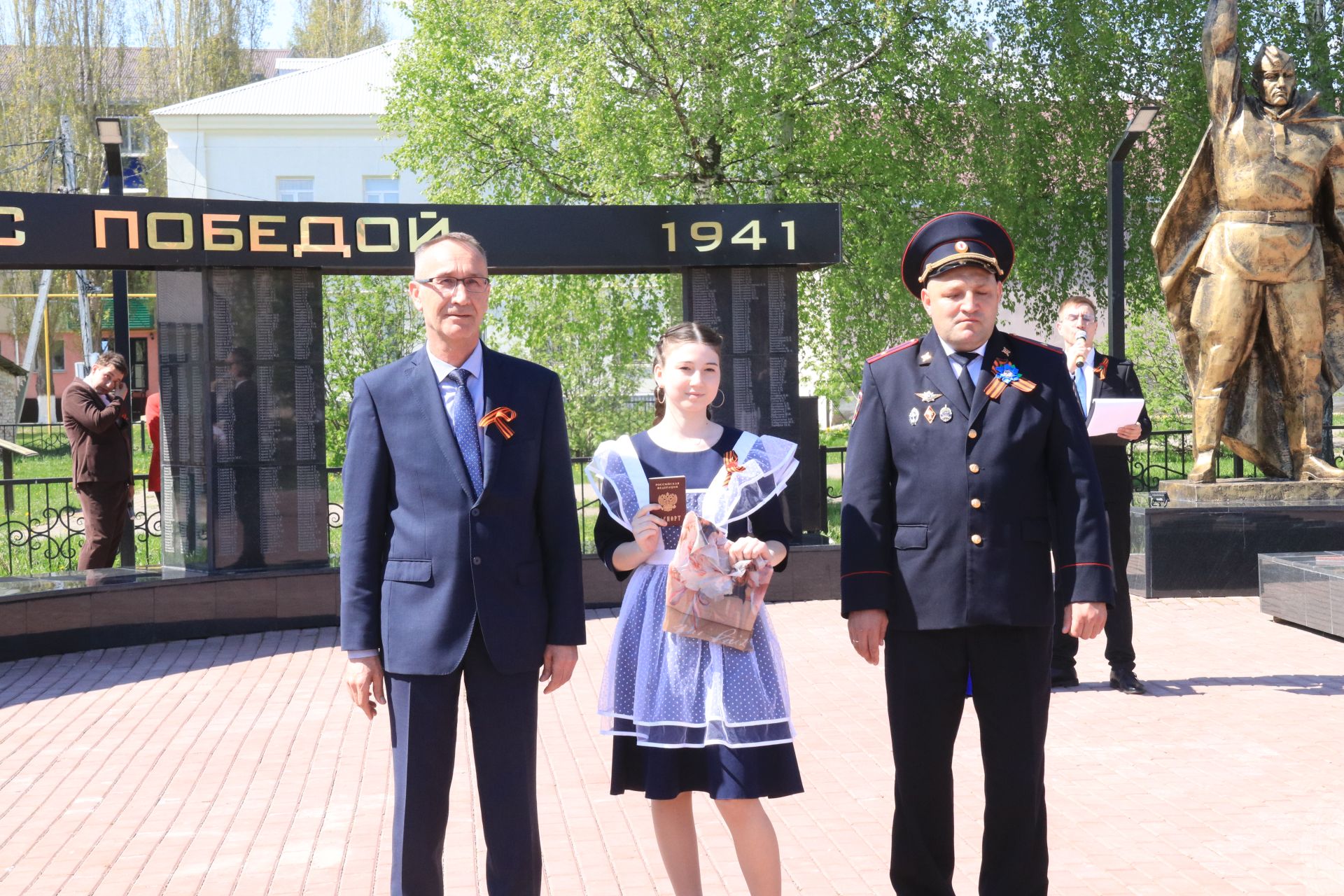 В сквере Победы прозвучала клятва юных сердец
