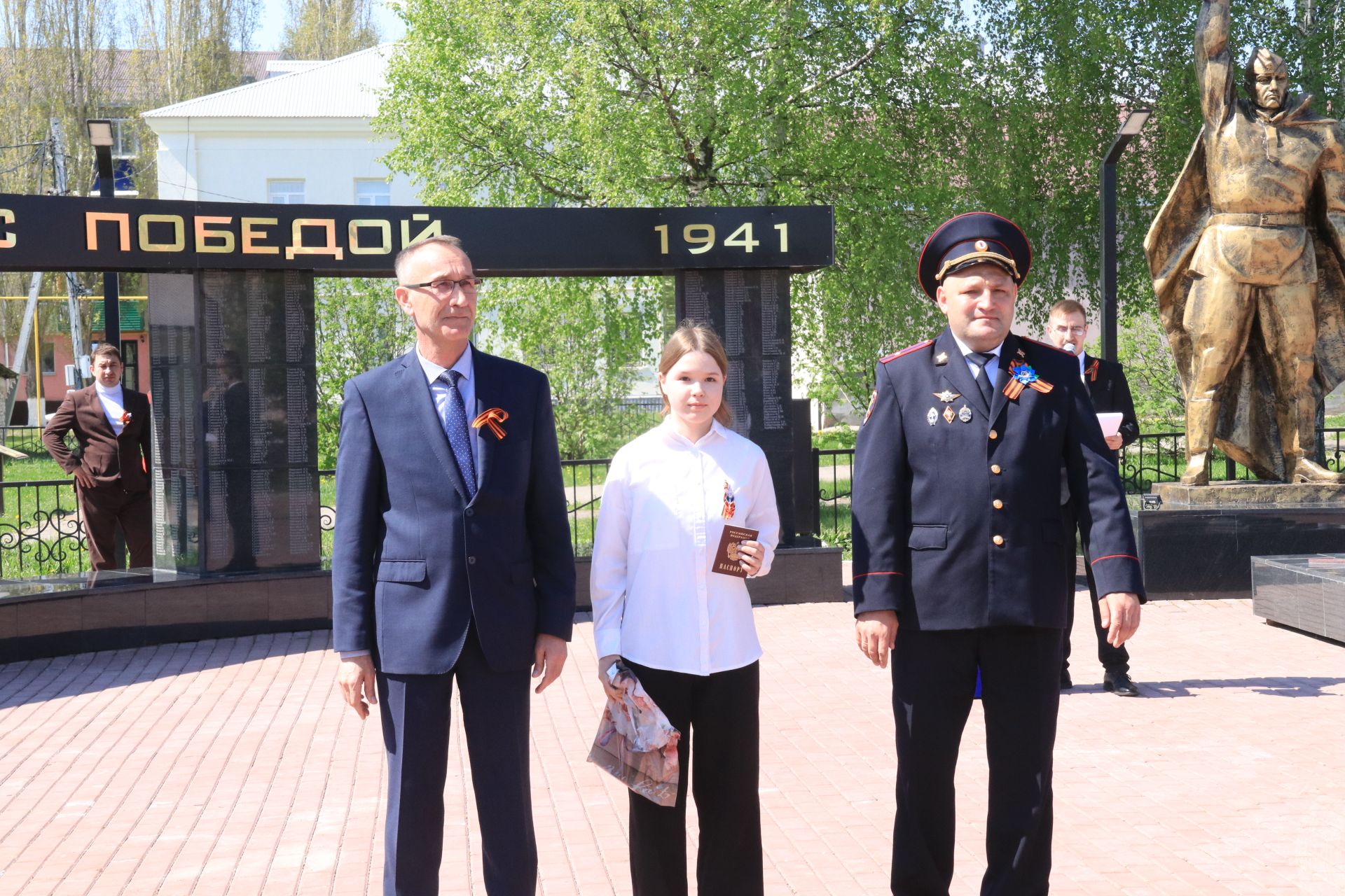 В сквере Победы прозвучала клятва юных сердец