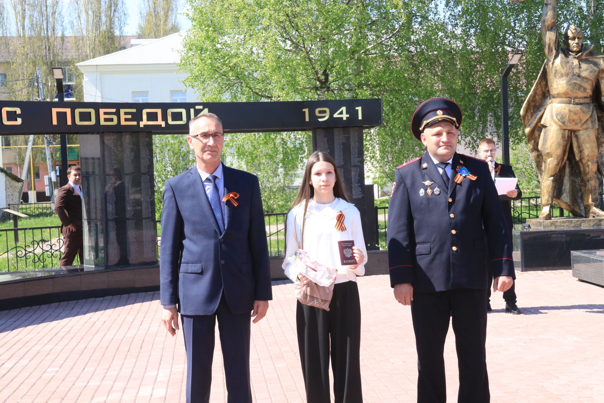 В сквере Победы прозвучала клятва юных сердец