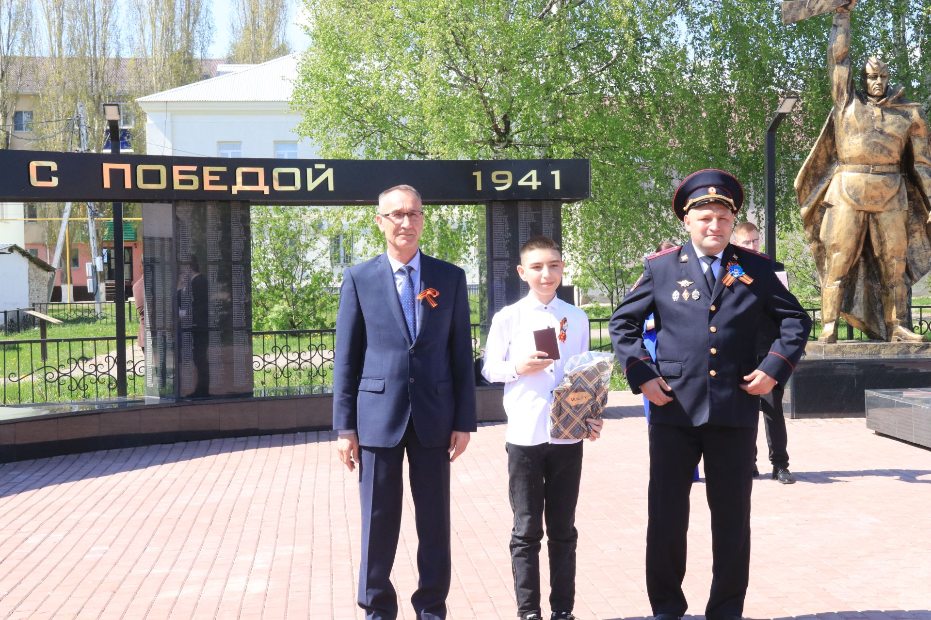 В сквере Победы прозвучала клятва юных сердец