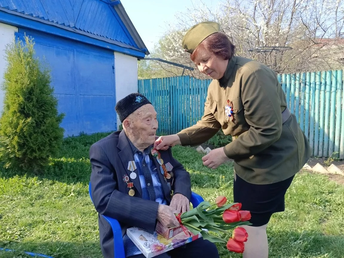 К 81‑летию Великой Победы: визит к ветерану Абдуллину Инкому Назиповичу