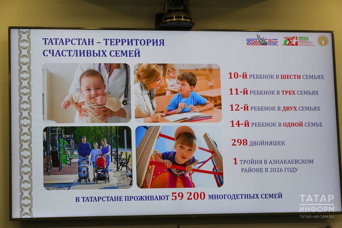 В Татарстане пройдет масштабная «Семейная неделя»