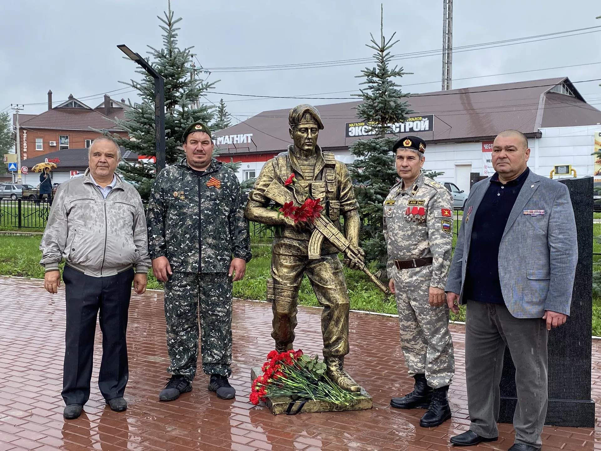 «Память, которую храним»: в Ютазинском районе почтили подвиг ветеранов боевых действий