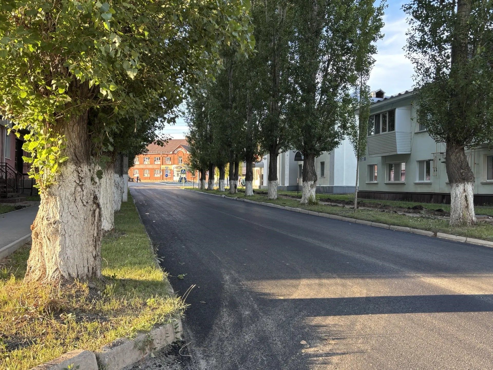 После ремонта дорог и улицы преображаются