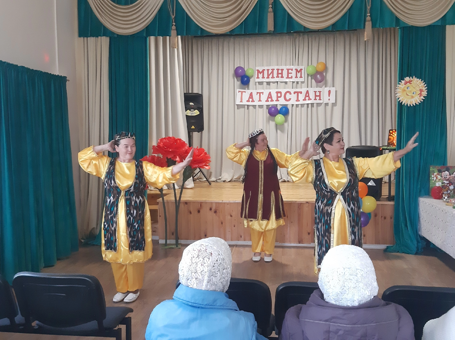 В селе Байряки‑Тамак звучали песни о родной республике