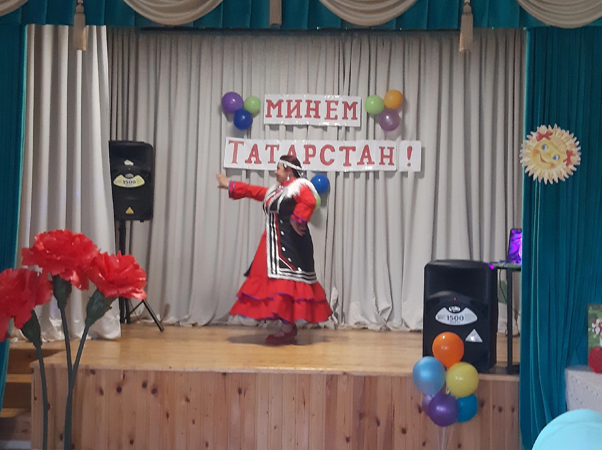 В селе Байряки‑Тамак звучали песни о родной республике