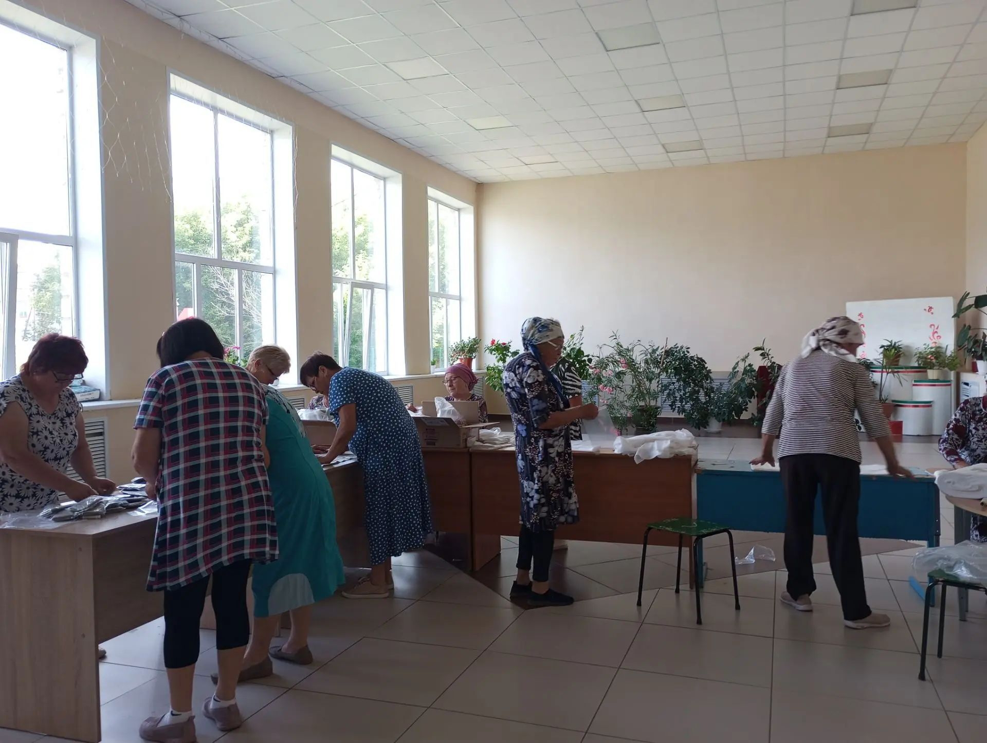 В Каракашлинском поселении собрали «армейский сухой душ»