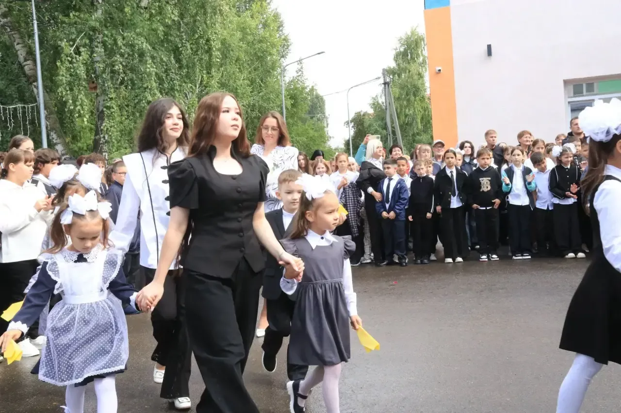 Школьные звонки оповестили о начале учебного года