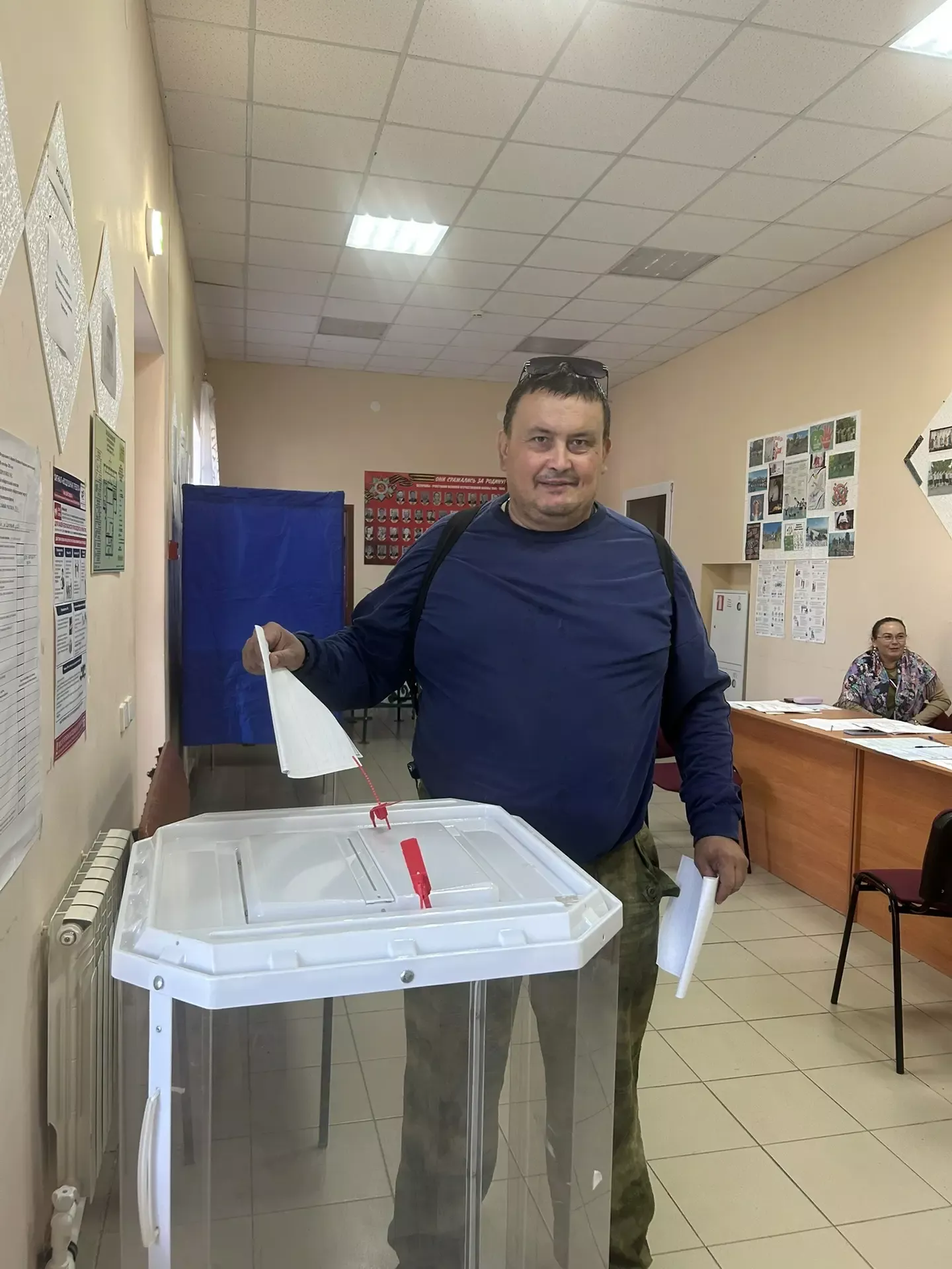 Участники СВО голосуют за мир и стабильность