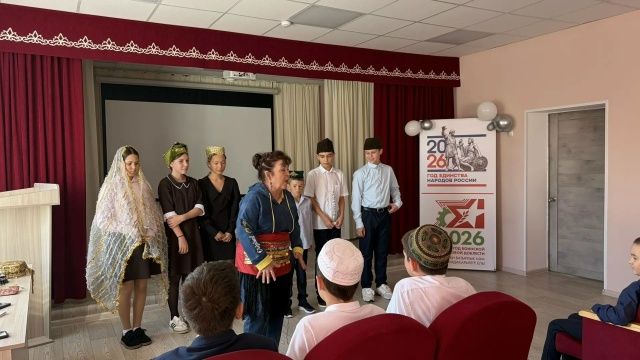 Урок мира в Ново-Каразерикском клубе