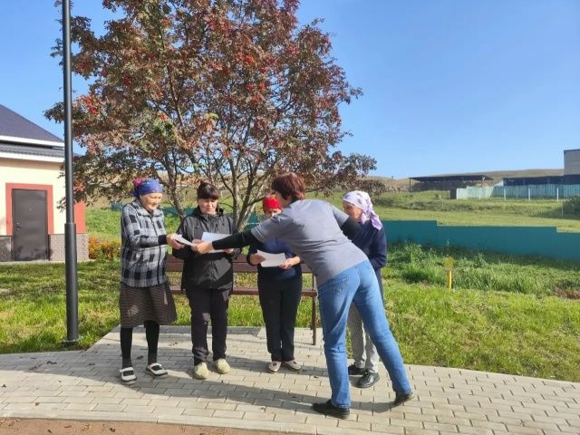 В Яссы-Тугайском СДК прошла акция о пользе движения для старшего поколения