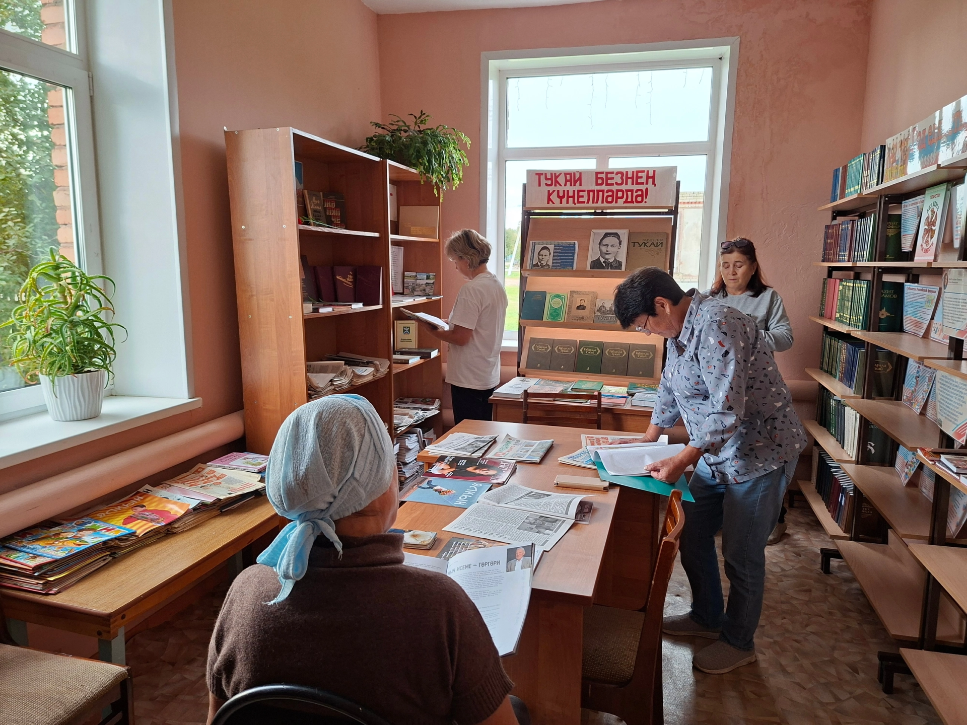 День открытых дверей в Ташкичуйской сельской библиотеке