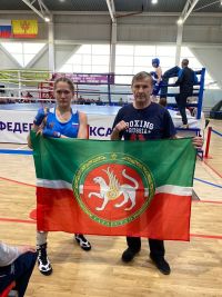 Боксер Арина Агзамова завоевала золото на Всероссийских соревнованиях по боксу в Чебоксарах
