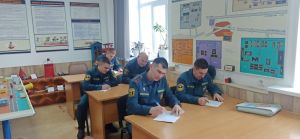 Пожарные Ютазинского района написали героико-патриотический диктант