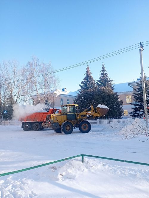 Дорожная служба Уруссу не дремлет