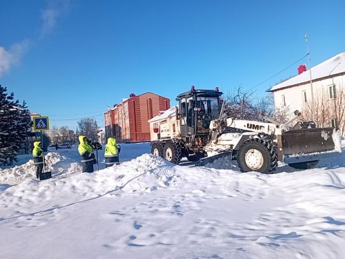 Дорожная служба Уруссу не дремлет