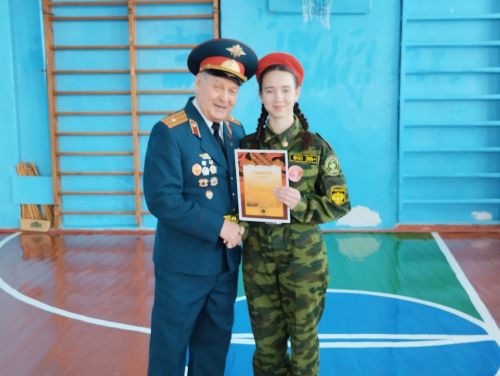 Сегодня в Байрякинской школе состоялась встреча с майором