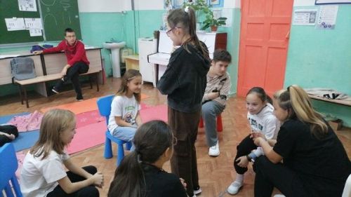 В театральной студии «Юные таланты» уроки проходят весело