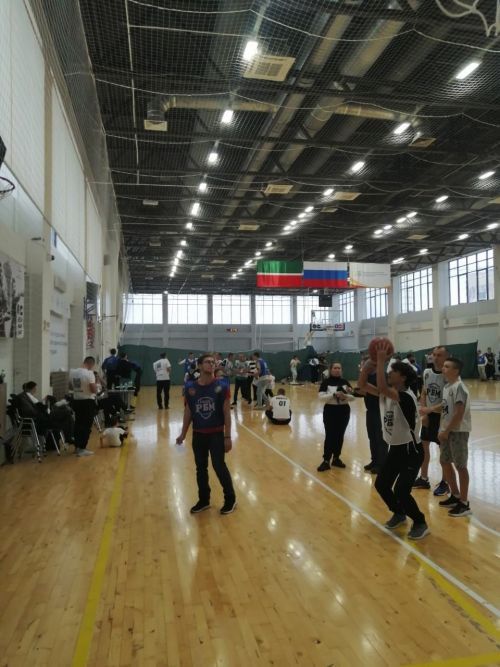 Семья Фаздаловых из Уруссу приняла участие в Республиканском спортивном чемпионате «Папа+Я»