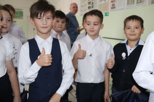 Младшие школьники района торжественно посвящены в «Орлята»