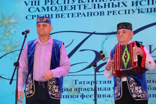 Ютазинские ветераны блистали на главном подмостке района