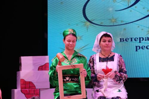 Ютазинские ветераны блистали на главном подмостке района