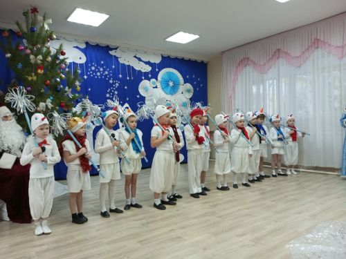 В подготовительной группе детского сада № 3 прошел новогодний утренник