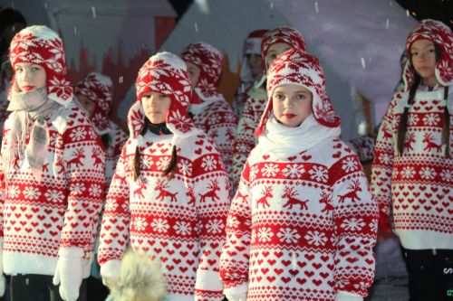 Главная елка Ютазинского района собрала гостей на праздник