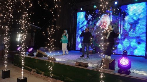 Главная елка Ютазинского района собрала гостей на праздник