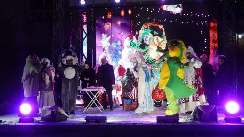 Главная елка Ютазинского района собрала гостей на праздник
