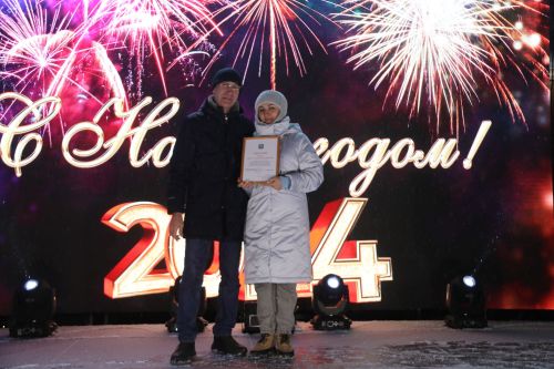 Главная елка Ютазинского района собрала гостей на праздник