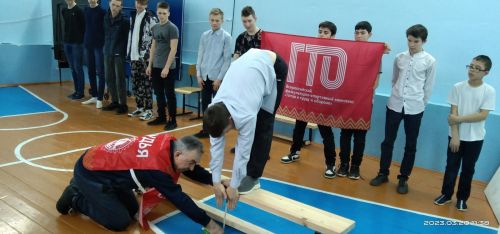 Старшеклассники Уруссинской коррекционной школы сдали нормативы ГТО