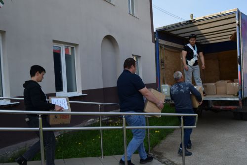 Из Уруссу отправилась очередная гуманитарная помощь в зону СВО