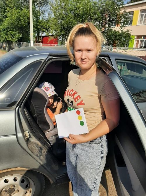 В Дым-Тамакском детском саду прошла акция «Письмо водителю»