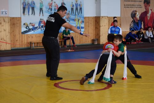 В Уруссу состоялось открытие Чемпионата Ютазинского района по национальной борьбе корэш