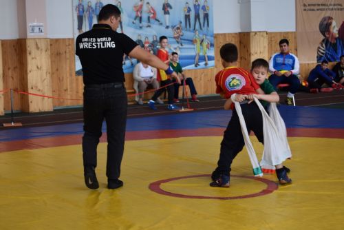 В Уруссу состоялось открытие Чемпионата Ютазинского района по национальной борьбе корэш