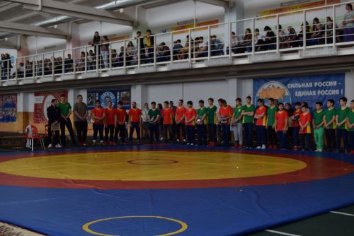 В Уруссу состоялось открытие Чемпионата Ютазинского района по национальной борьбе корэш
