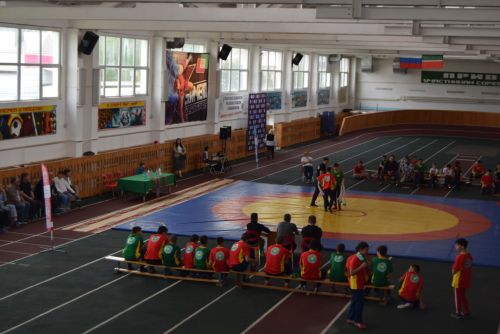 В Уруссу состоялось открытие Чемпионата Ютазинского района по национальной борьбе корэш