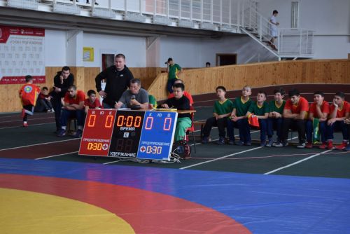 В Уруссу состоялось открытие Чемпионата Ютазинского района по национальной борьбе корэш