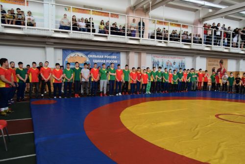 В Уруссу состоялось открытие Чемпионата Ютазинского района по национальной борьбе корэш