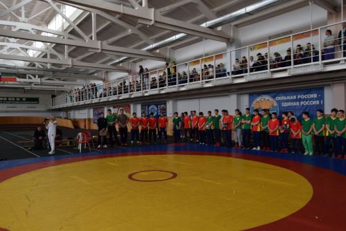 В Уруссу состоялось открытие Чемпионата Ютазинского района по национальной борьбе корэш